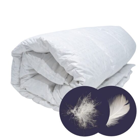 30% down, 70% feather