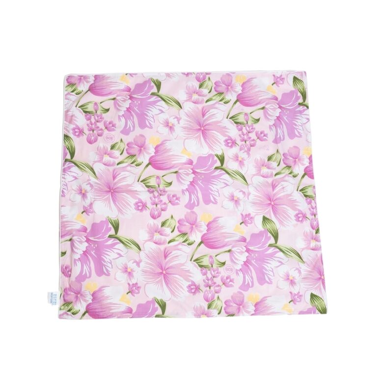 Pillowcase down proof cotton pink flowers