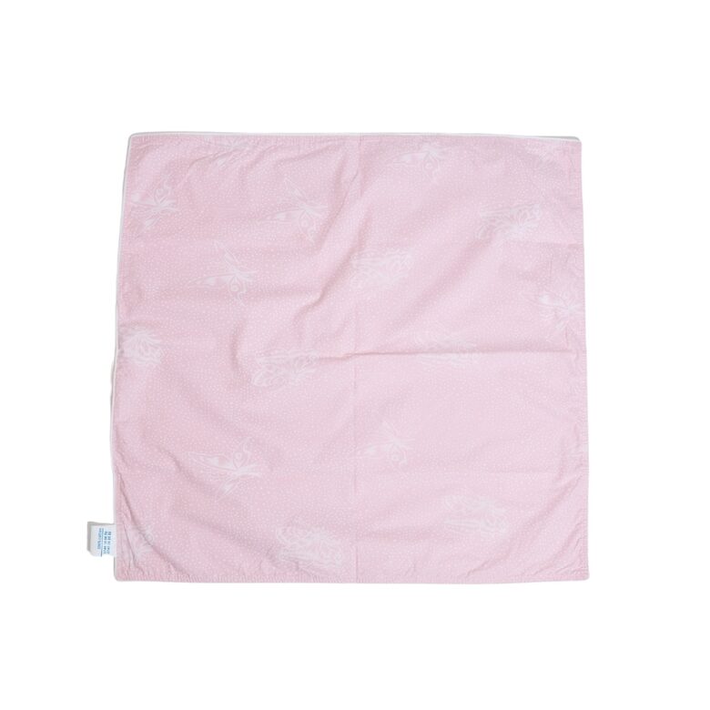 Spilvena pārvalks (tiks) rozā tauriņi