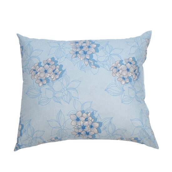 Feather pillow - blue flowers N13