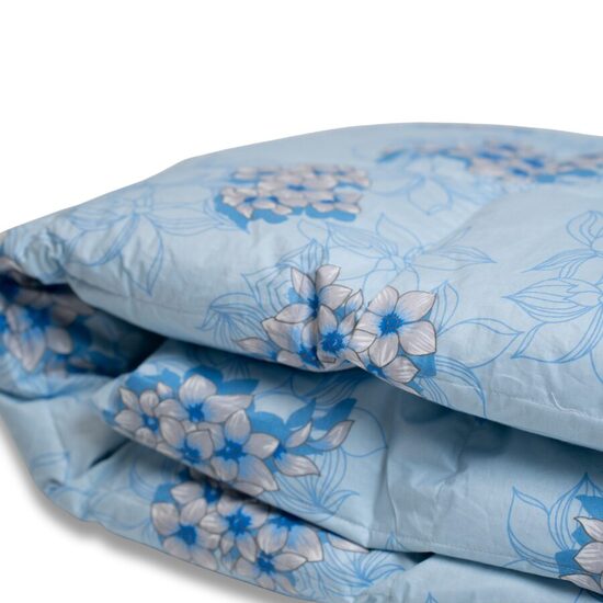 30/70 down duvet - blue flowers N13
