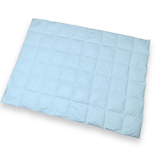 Down duvet - light blue