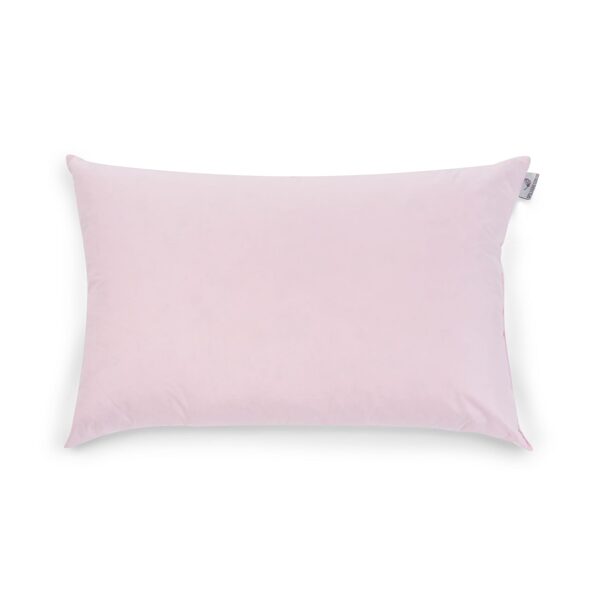 Полупуховая подушка – розовая